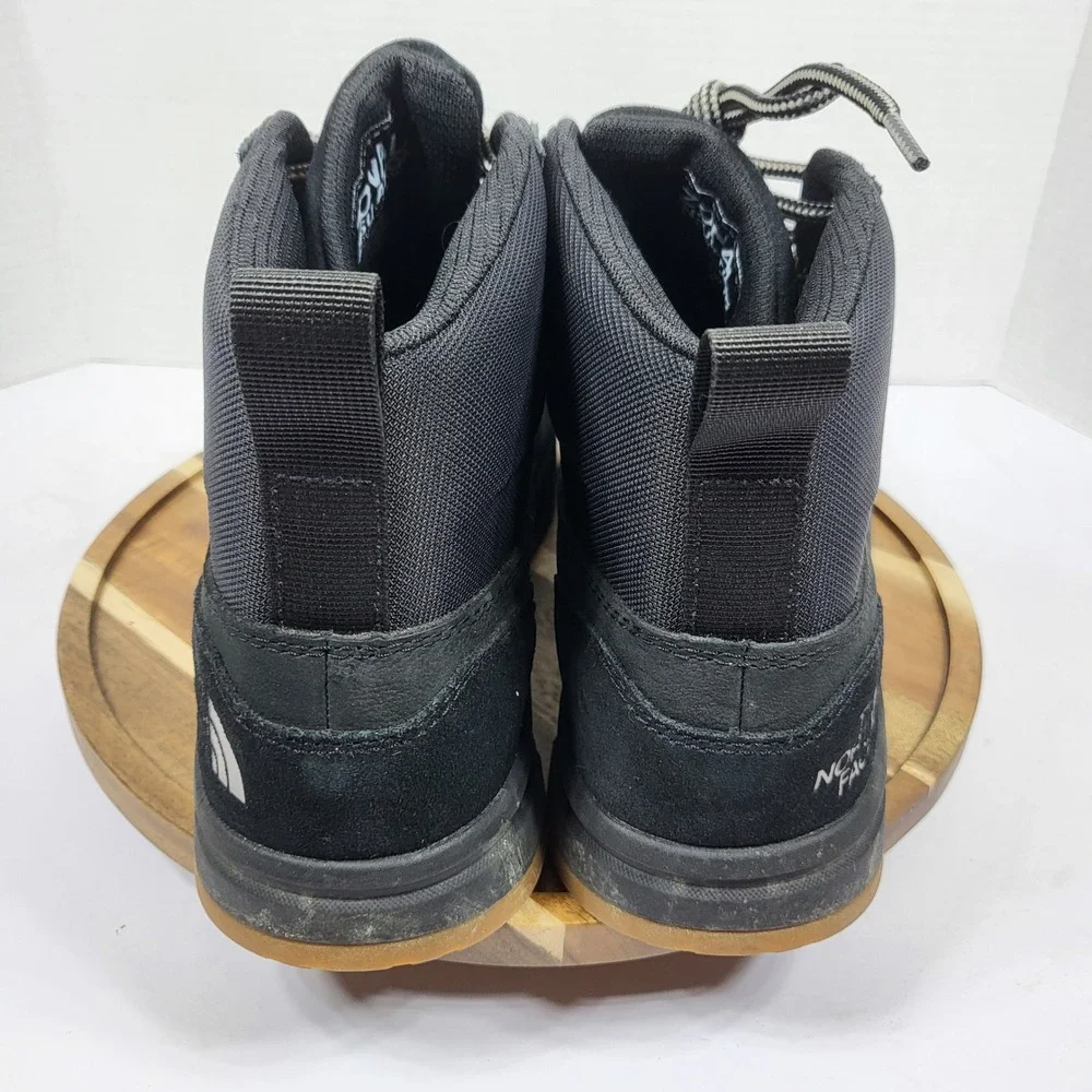 The North Face Larimer Mid Boot Men 11.5 Black Gum Good Waterproof DryVent Suede